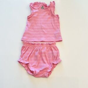 GAP Pink Striped Kids Outfit